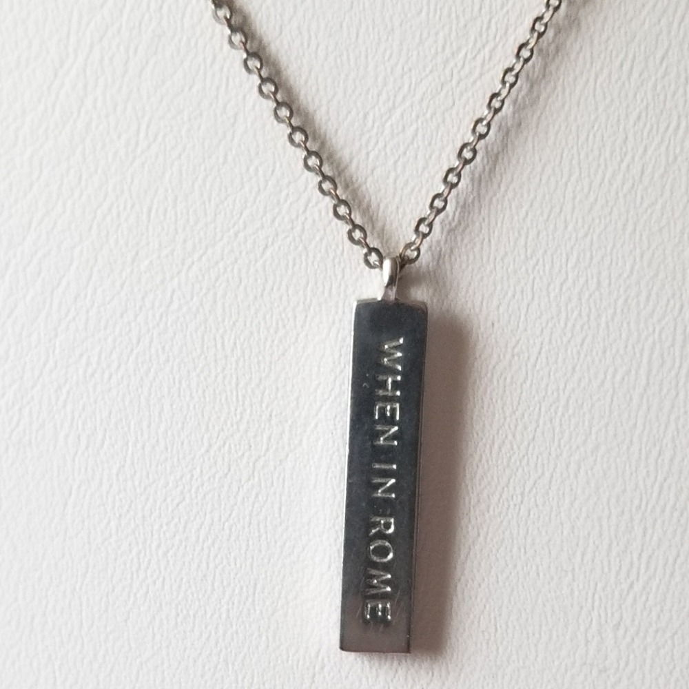 When in Rome necklace